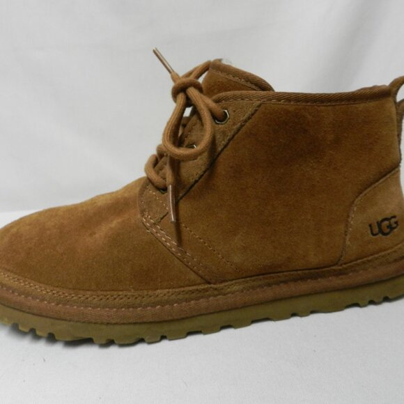 UGG Neumel Suede Chukka ankle lace up boots Shearling lined Men Casual Size Sz 9 - Picture 7 of 12